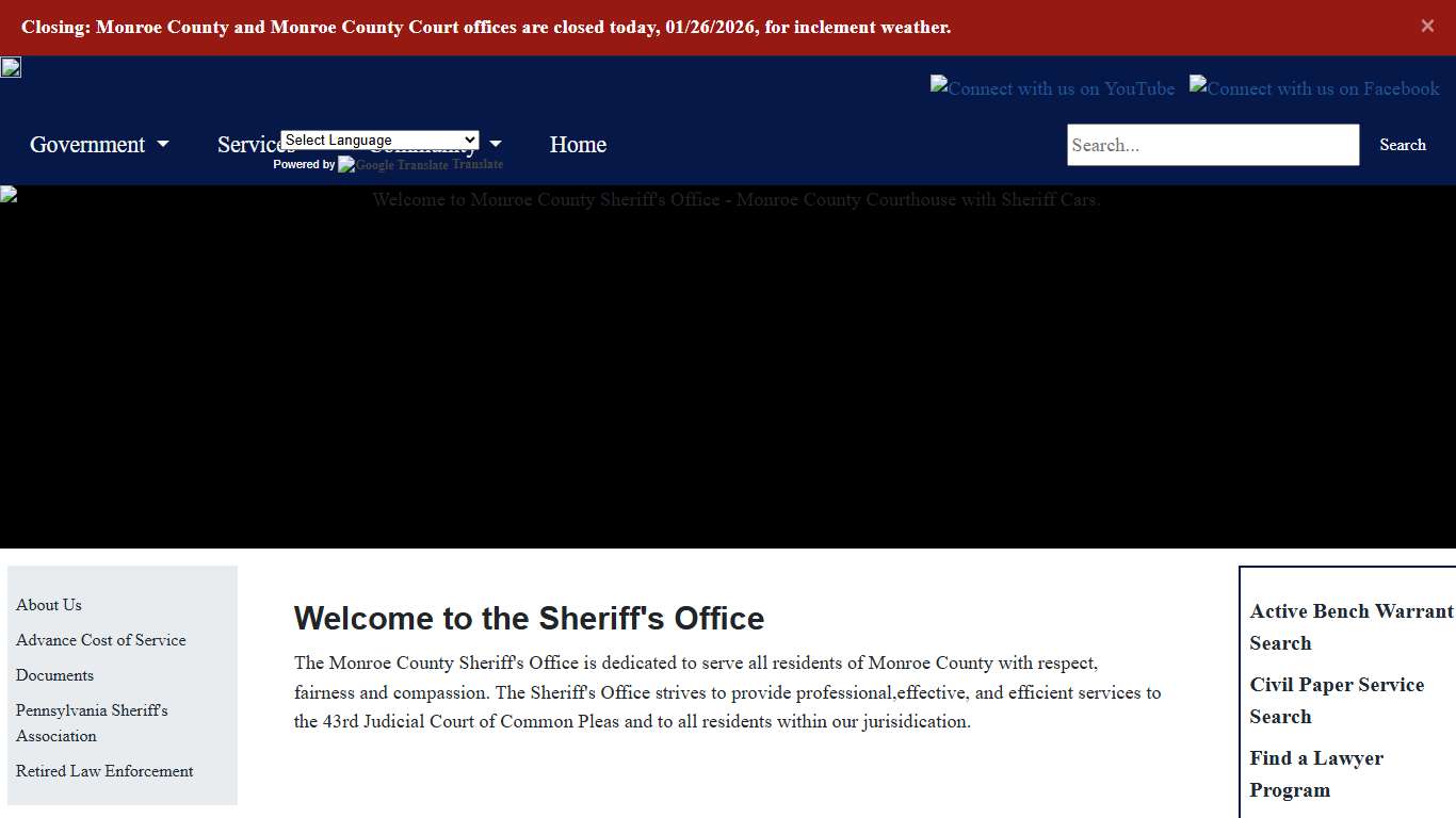 Monroe County - Sheriff